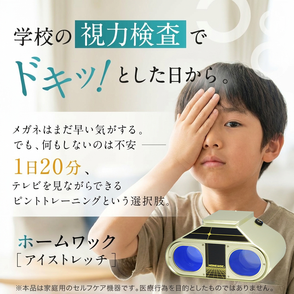 視力回復トレーニング ホームワック 視力回復 トレーニング 近視 子供  